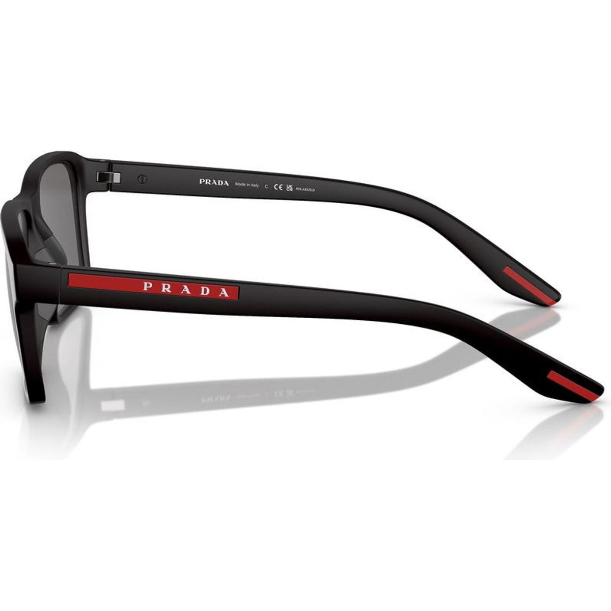PS05YS, Black Rubber/Dark Grey Polarised Lenses