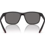 PS06YS, Black Rubber/Dark Grey Polarised Lenses