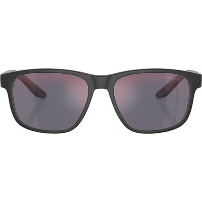 PS06YS, Grey Rubber/Dark Grey and Red Mirror Lenses