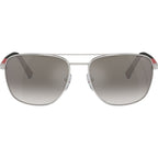 PS54ZS, Silver/Grey and Silver Mirror Gradient Lenses
