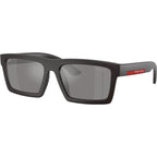 PSA07S, Matte Black/Grey Silver Mirror Lenses 55 Eye Size