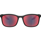 PSA08S, Matte Black/Blue Red Mirror Lenses