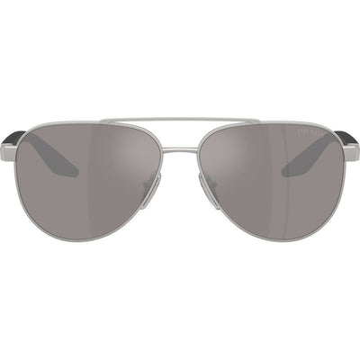 PSA52S, Matte Grey/Purple Brown Silver Mirror Lenses