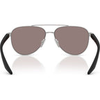PSA52S, Matte Grey/Purple Brown Silver Mirror Lenses