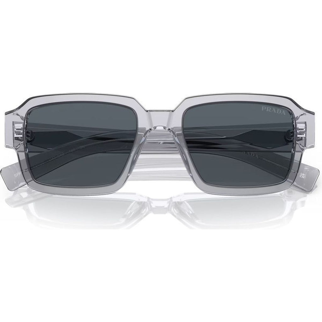 PR02ZSF, Transparent Grey/Blue Glass Lenses