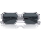 PR02ZSF, Transparent Grey/Blue Glass Lenses