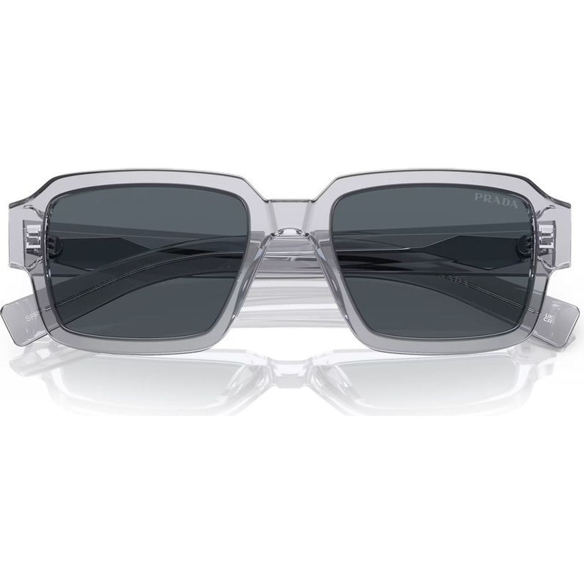 PR02ZSF, Transparent Grey/Blue Glass Lenses