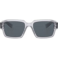 PR02ZSF, Transparent Grey/Blue Glass Lenses