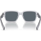 PR02ZSF, Transparent Grey/Blue Glass Lenses