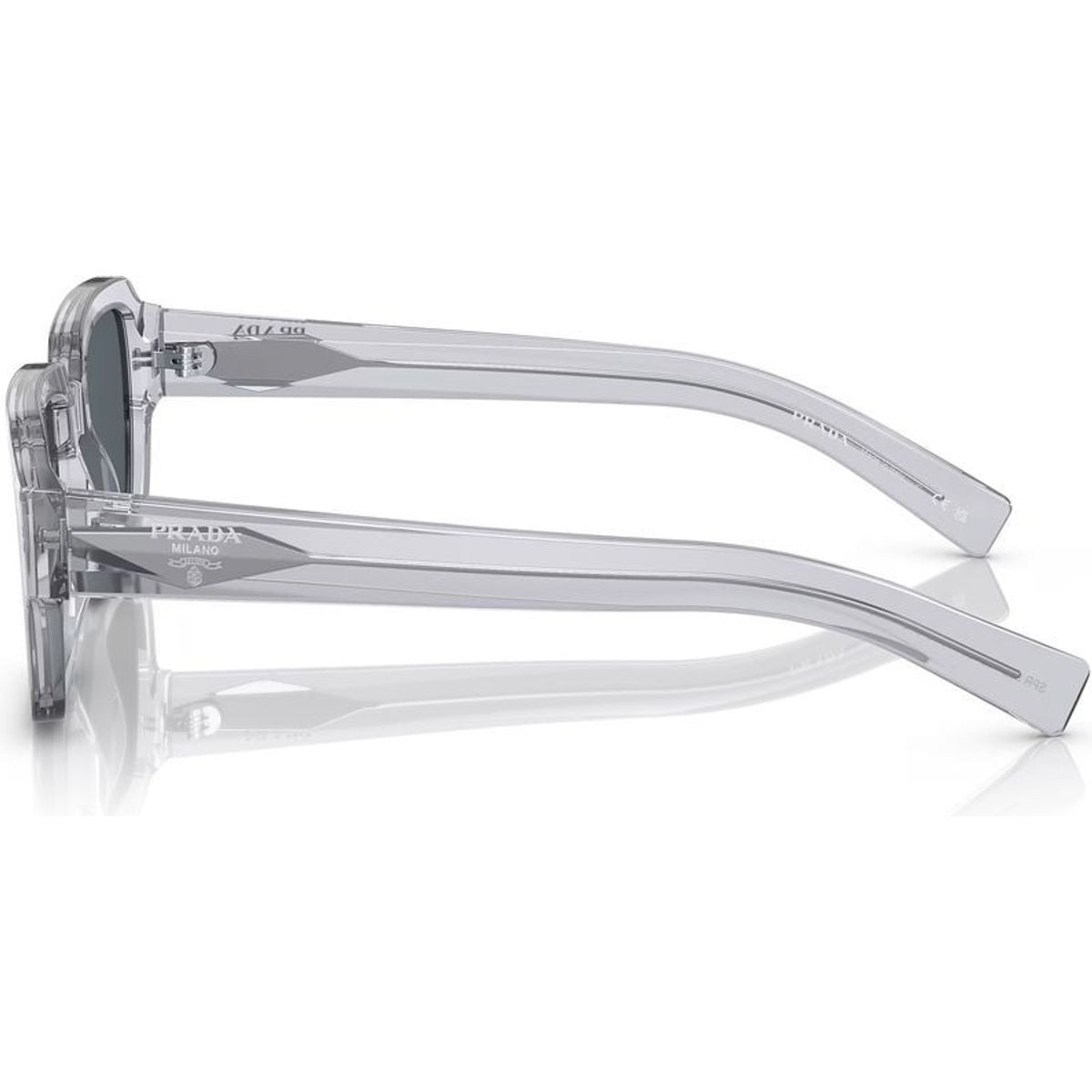 PR02ZSF, Transparent Grey/Blue Glass Lenses