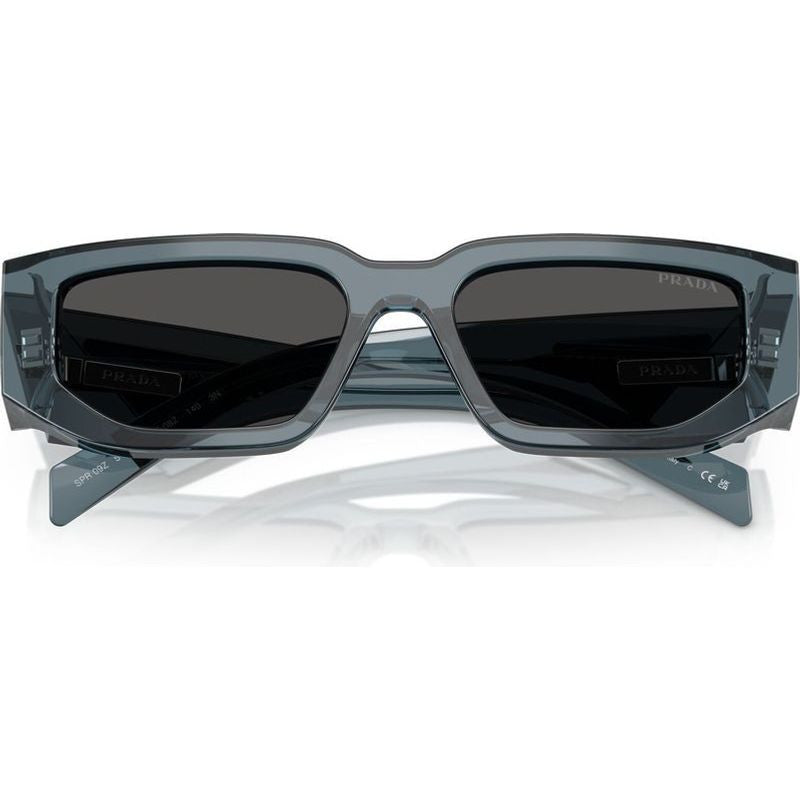PR09ZS, Transparent Ocean/Dark Grey Lenses