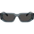 PR09ZS, Transparent Ocean/Dark Grey Lenses