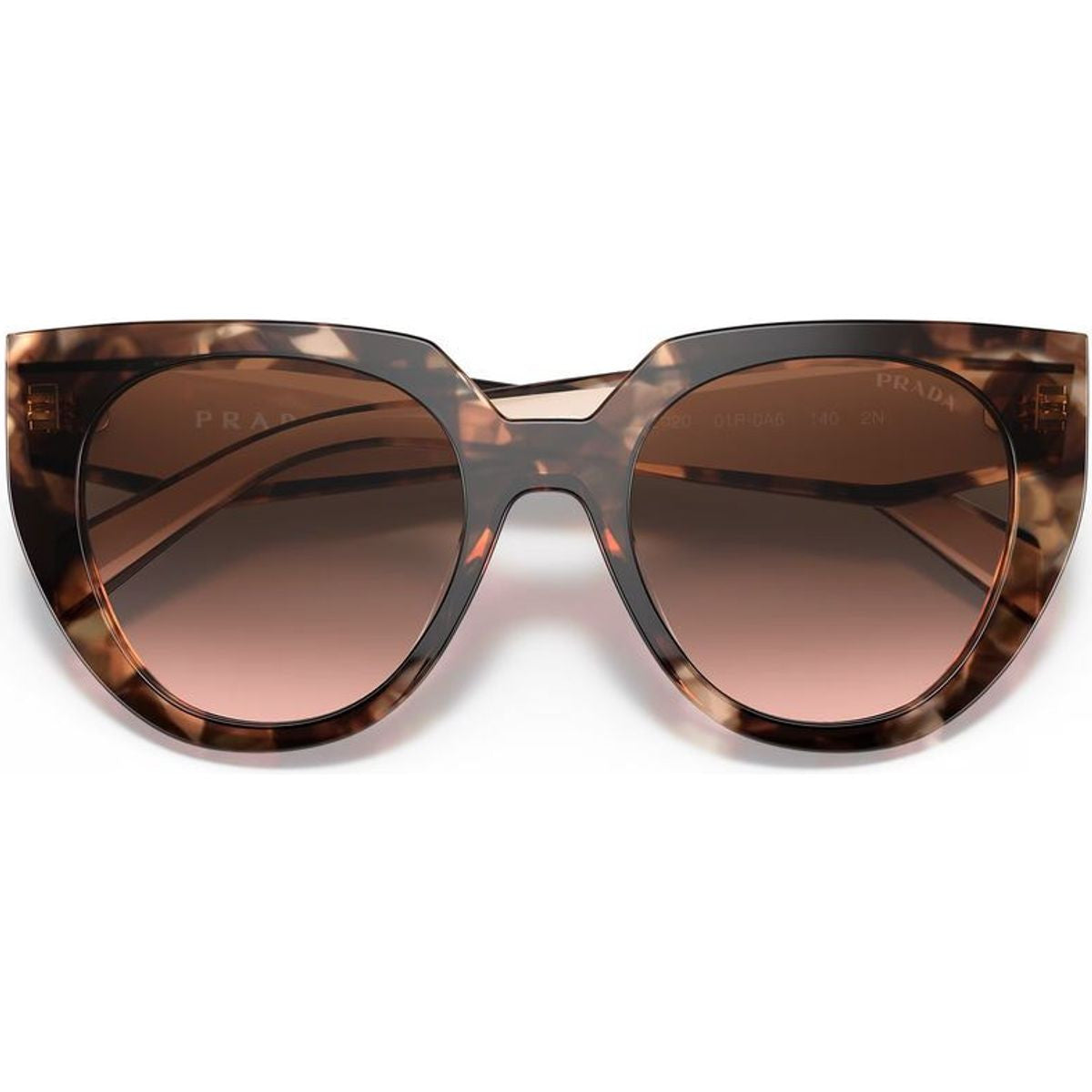 PR14WS, Caramel Tortoise and Powder/Brown Gradient Lenses