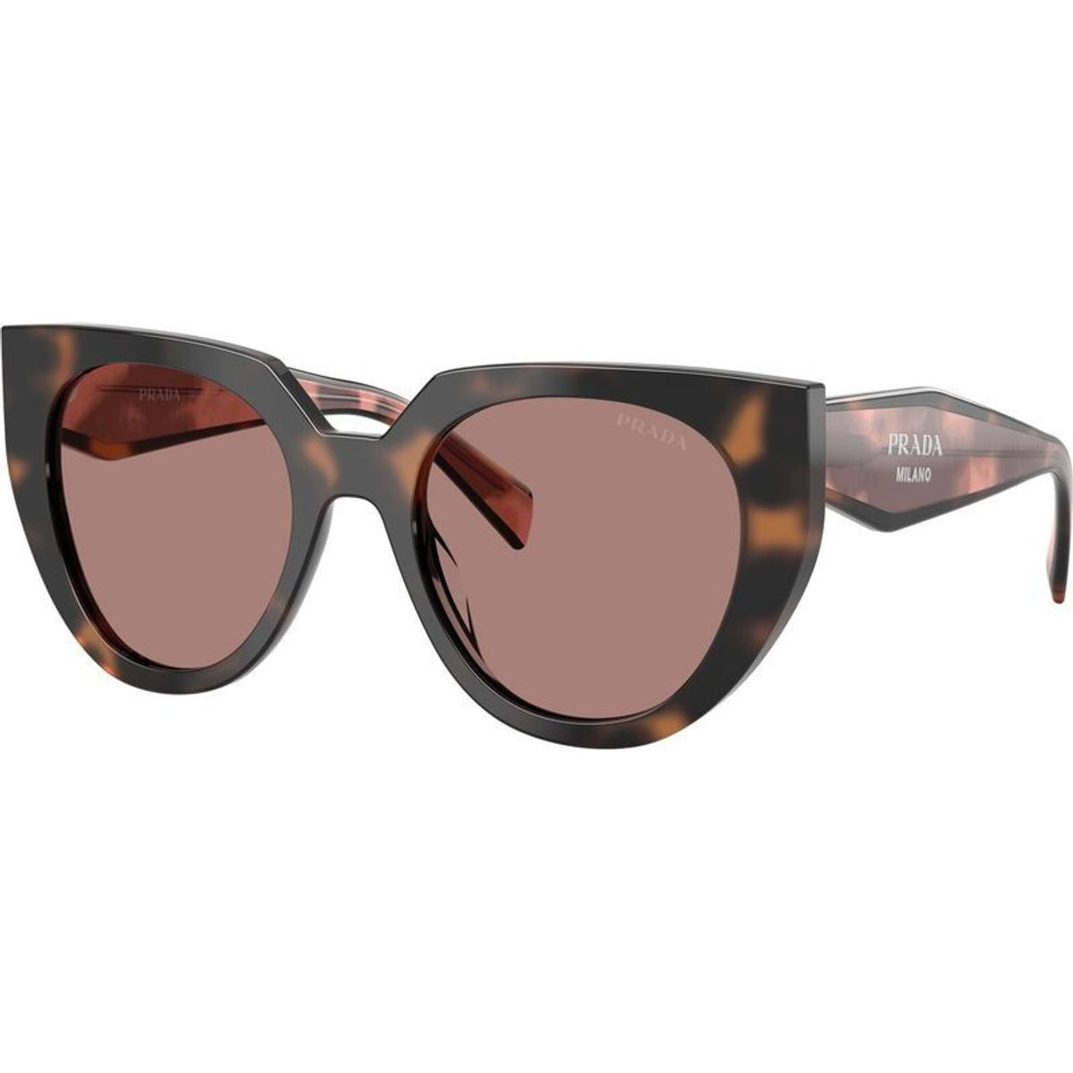 PR14WS, Mauve Tortoise/Light Brown Lenses