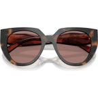 PR14WS, Mauve Tortoise/Light Brown Lenses
