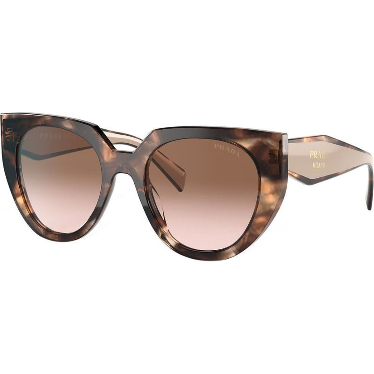 PR14WSF, Caramel Tortoise and Powder/Brown Gradient Lenses