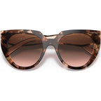 PR14WSF, Caramel Tortoise and Powder/Brown Gradient Lenses