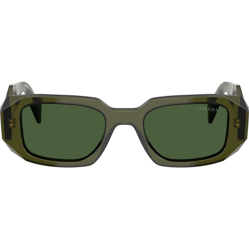 PR17WS, Transparent Bottle/Dark Green Lenses
