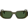 PR17WS, Transparent Bottle/Dark Green Lenses