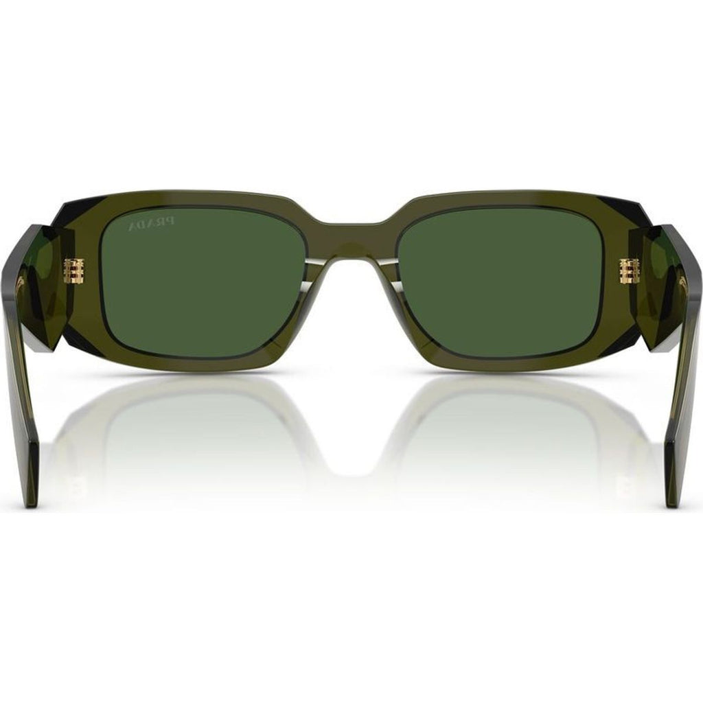 PR17WS, Transparent Bottle/Dark Green Lenses