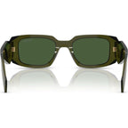 PR17WS, Transparent Bottle/Dark Green Lenses