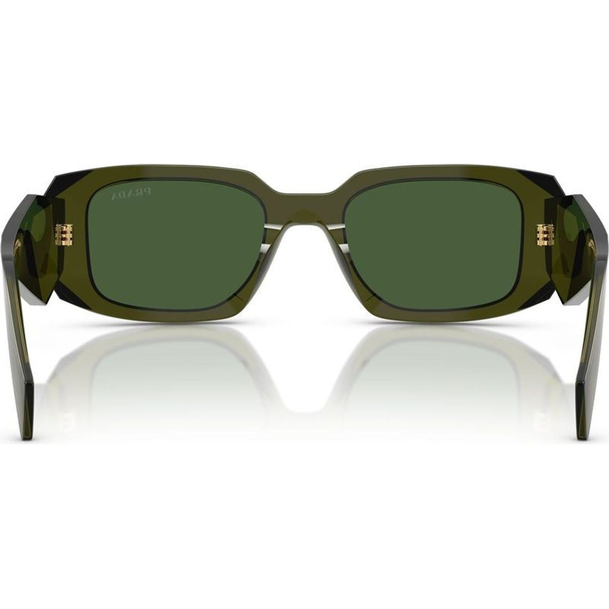 PR17WS, Transparent Bottle/Dark Green Lenses