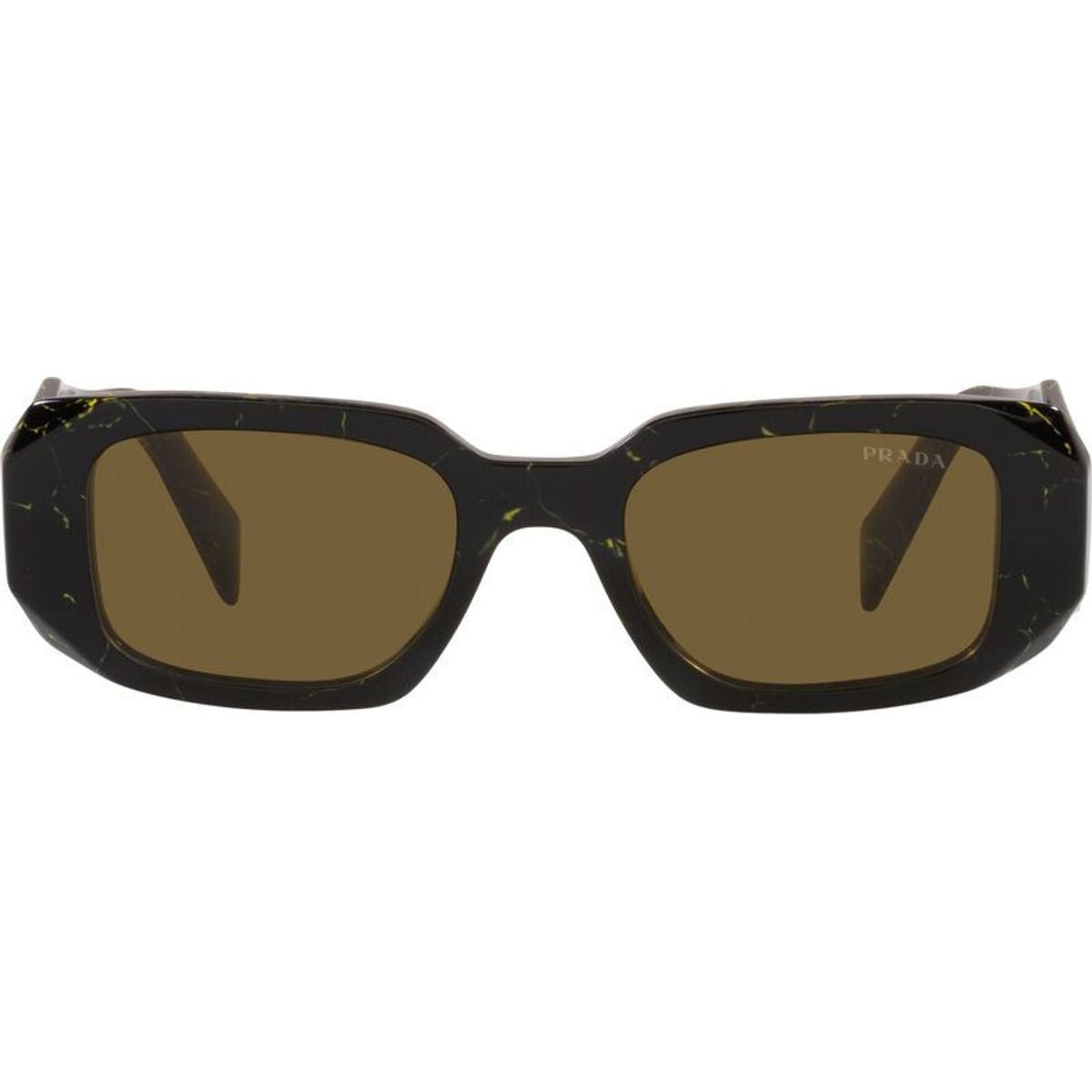 PR17WSF, Black and Yellow Marble/Dark Brown Lenses