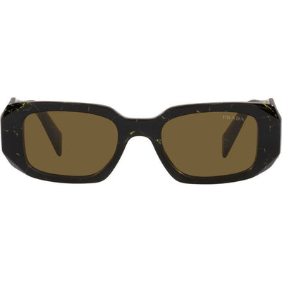 PR17WSF, Black and Yellow Marble/Dark Brown Lenses