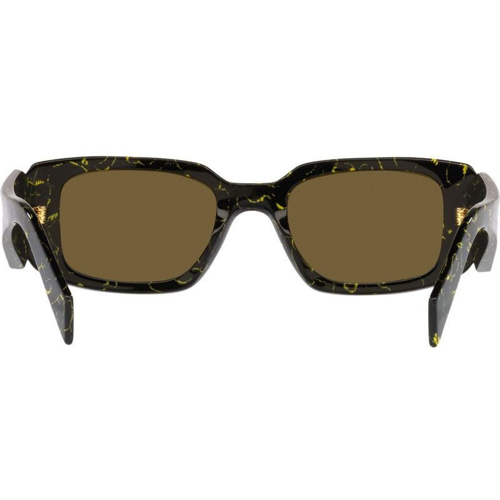 PR17WSF, Black and Yellow Marble/Dark Brown Lenses