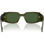 PR17WSF, Transparent Bottle/Dark Green Lenses