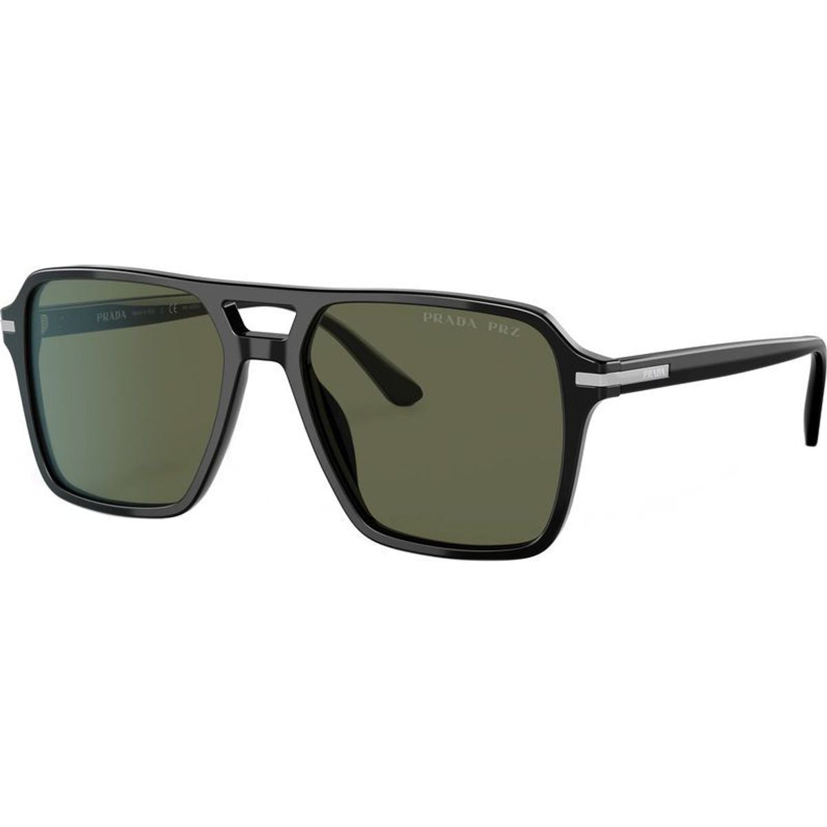 PR20YS, Black/Green Polarised Glass Lenses