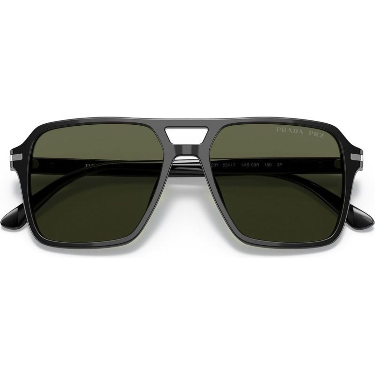 PR20YS, Black/Green Polarised Glass Lenses