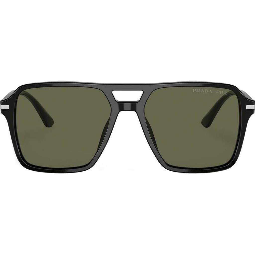 PR20YS, Black/Green Polarised Glass Lenses