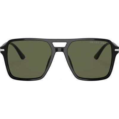 PR20YS, Black/Green Polarised Glass Lenses