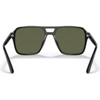 PR20YS, Black/Green Polarised Glass Lenses