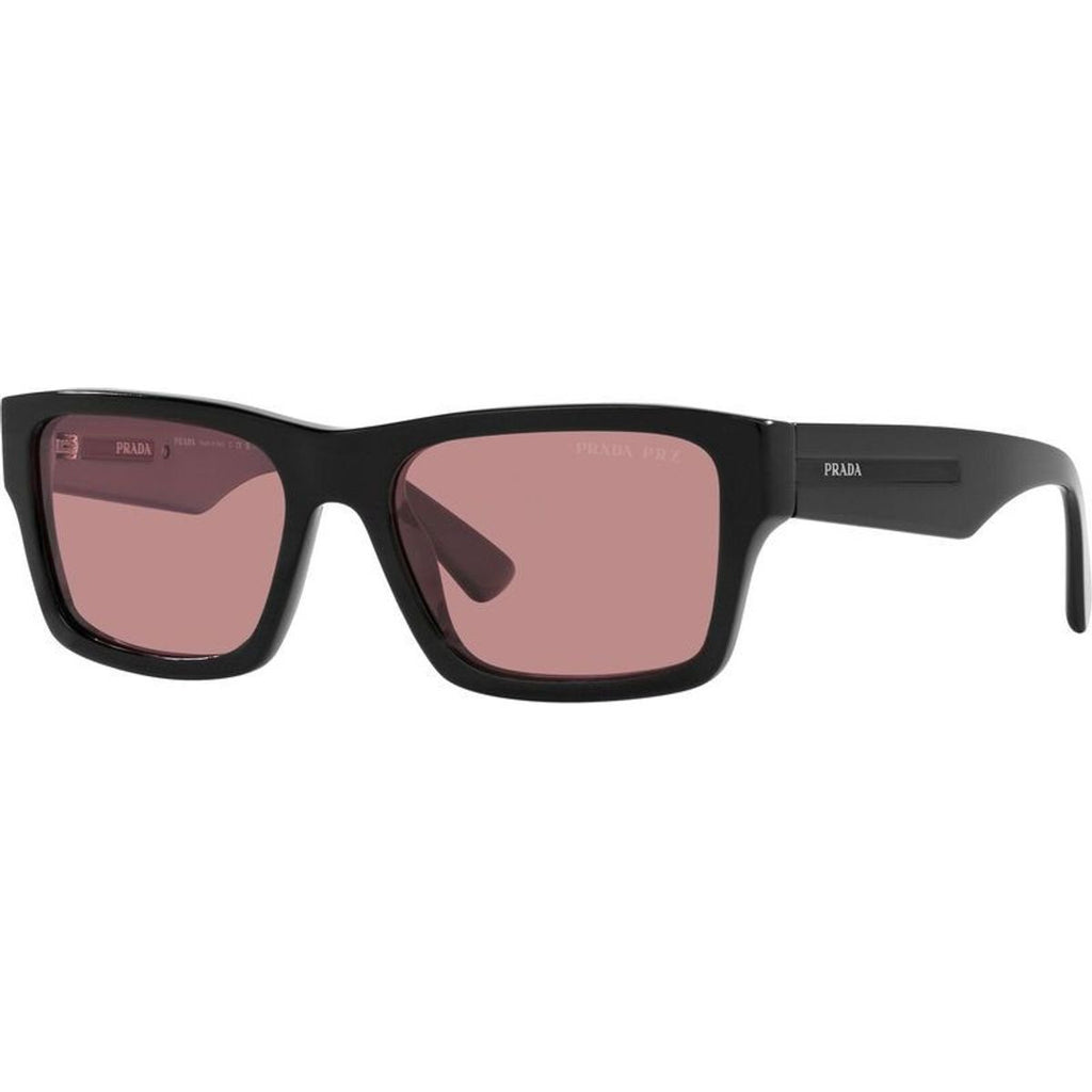 PR25ZS, Black/Fuchsia Polarised Glass Lenses 53 Eye Size