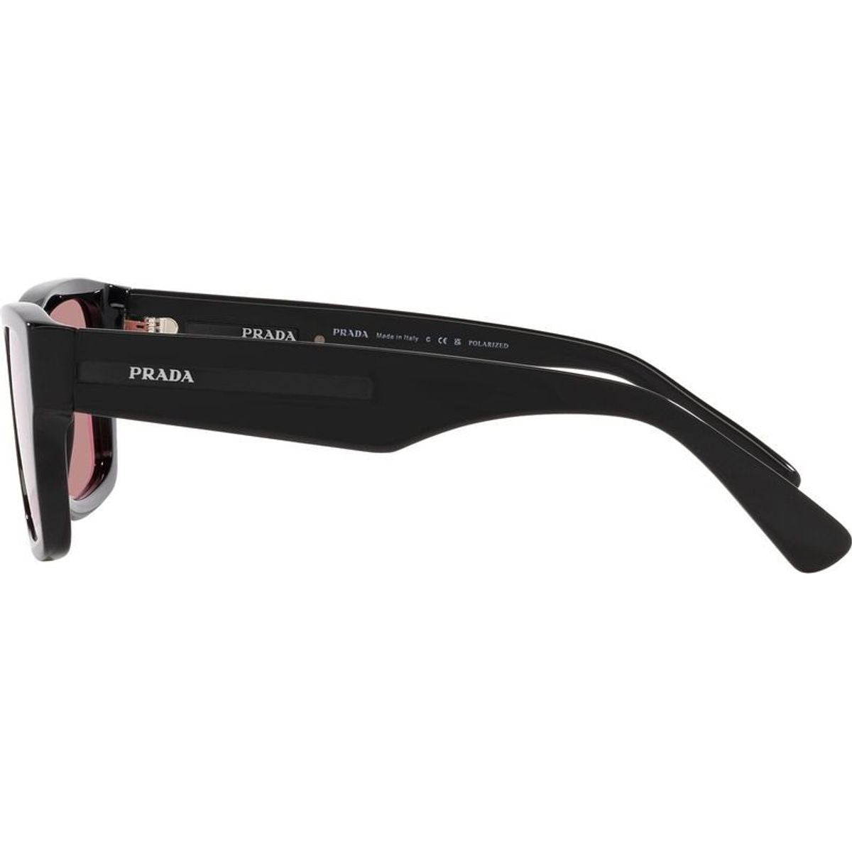 PR25ZS, Black/Fuchsia Polarised Glass Lenses 53 Eye Size