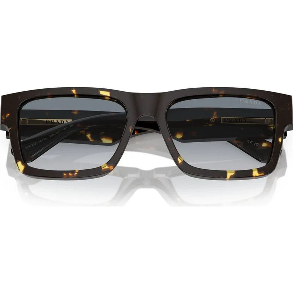 PR25ZS, Black Malt Tortoise/Grey Gradient Glass Lenses