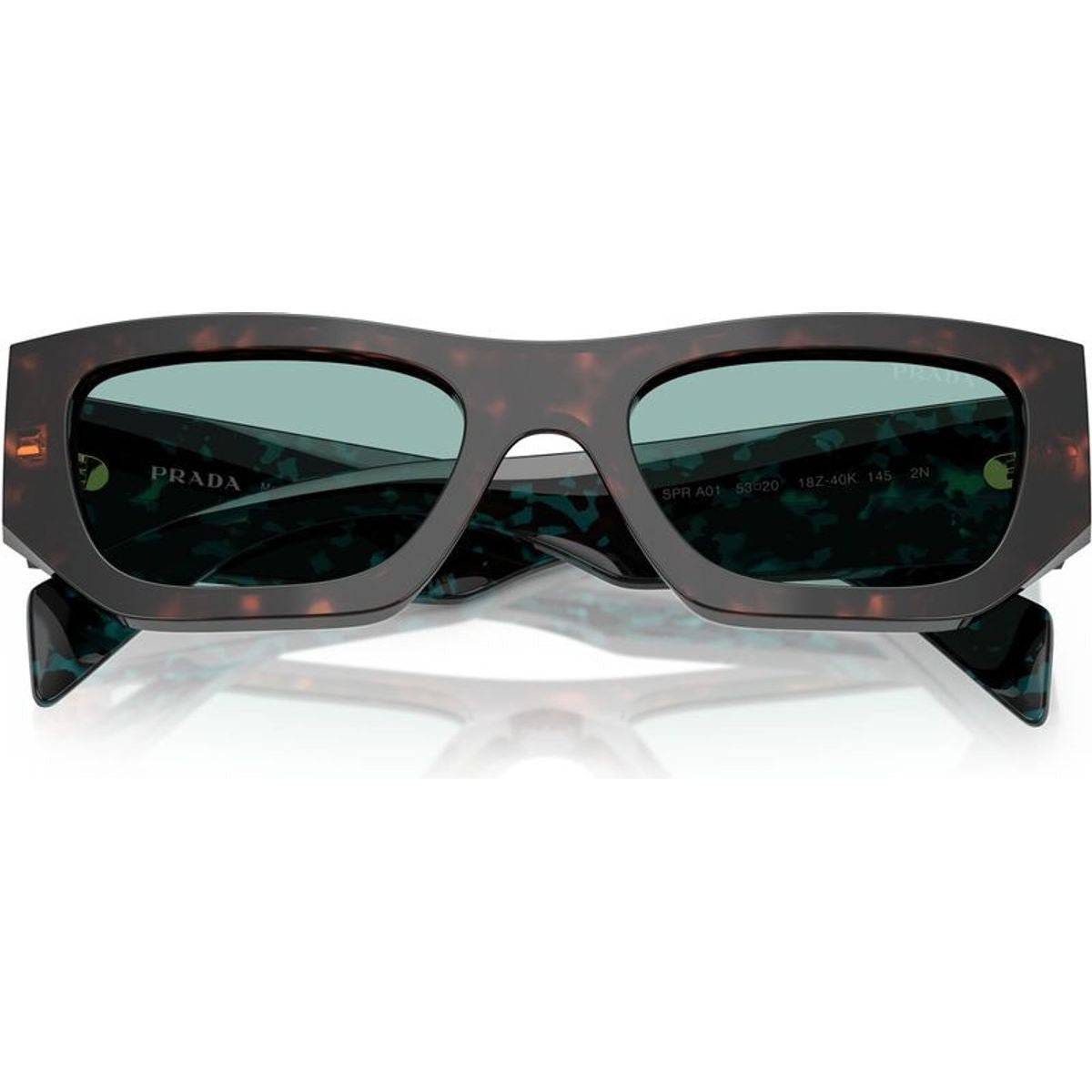 PRA01S, Root Tortoise/Petrol Green Lenses