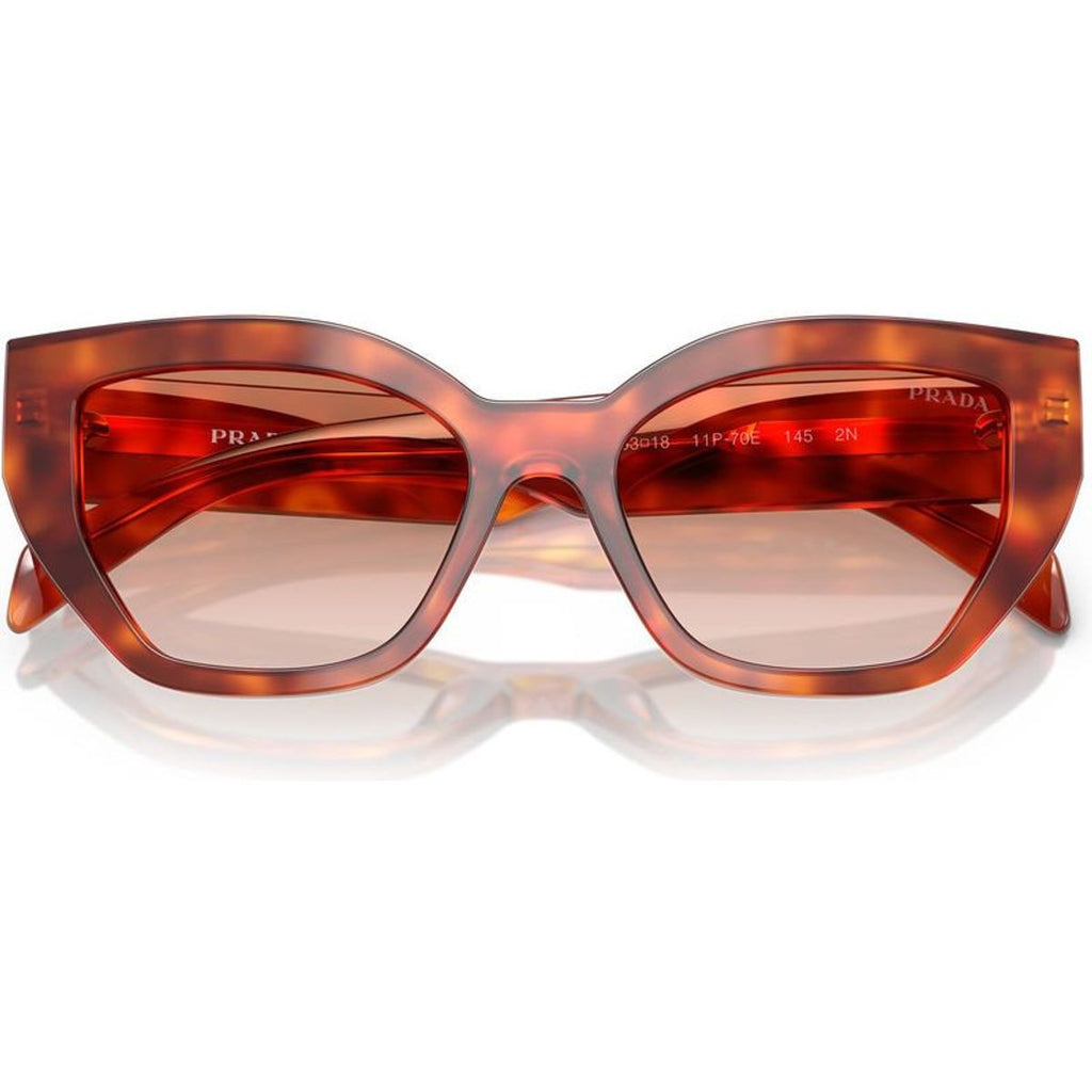 PRA09S, Cognac Tortoise/Brown Gradient Lenses