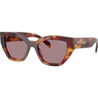 PRA09S, Poppy Tortoise/Light Purple Brown Lenses