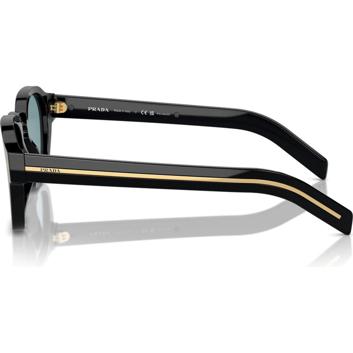 PRA16S, Black/Blue Polarised Glass Lenses 52 Eye Size