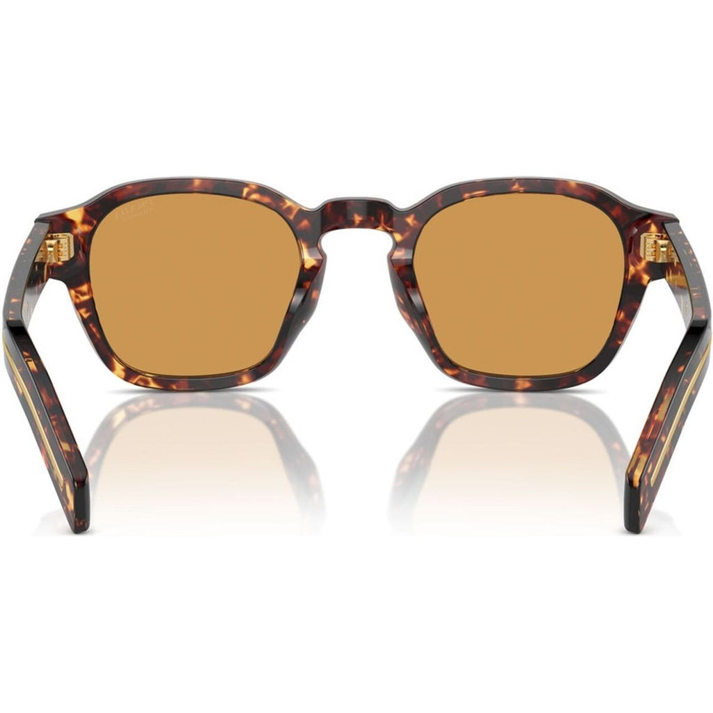 PRA16S, Magma Tortoise/Light Brown Photochromic Glass Lenses 52 Eye Size