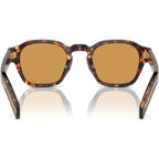 PRA16S, Magma Tortoise/Light Brown Photochromic Glass Lenses 52 Eye Size