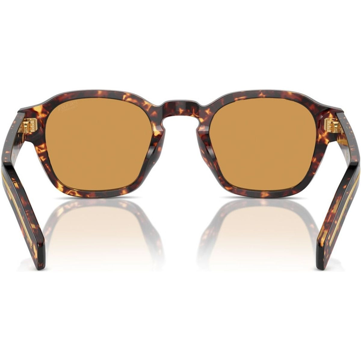 PRA16S, Magma Tortoise/Light Brown Photochromic Glass Lenses 52 Eye Size