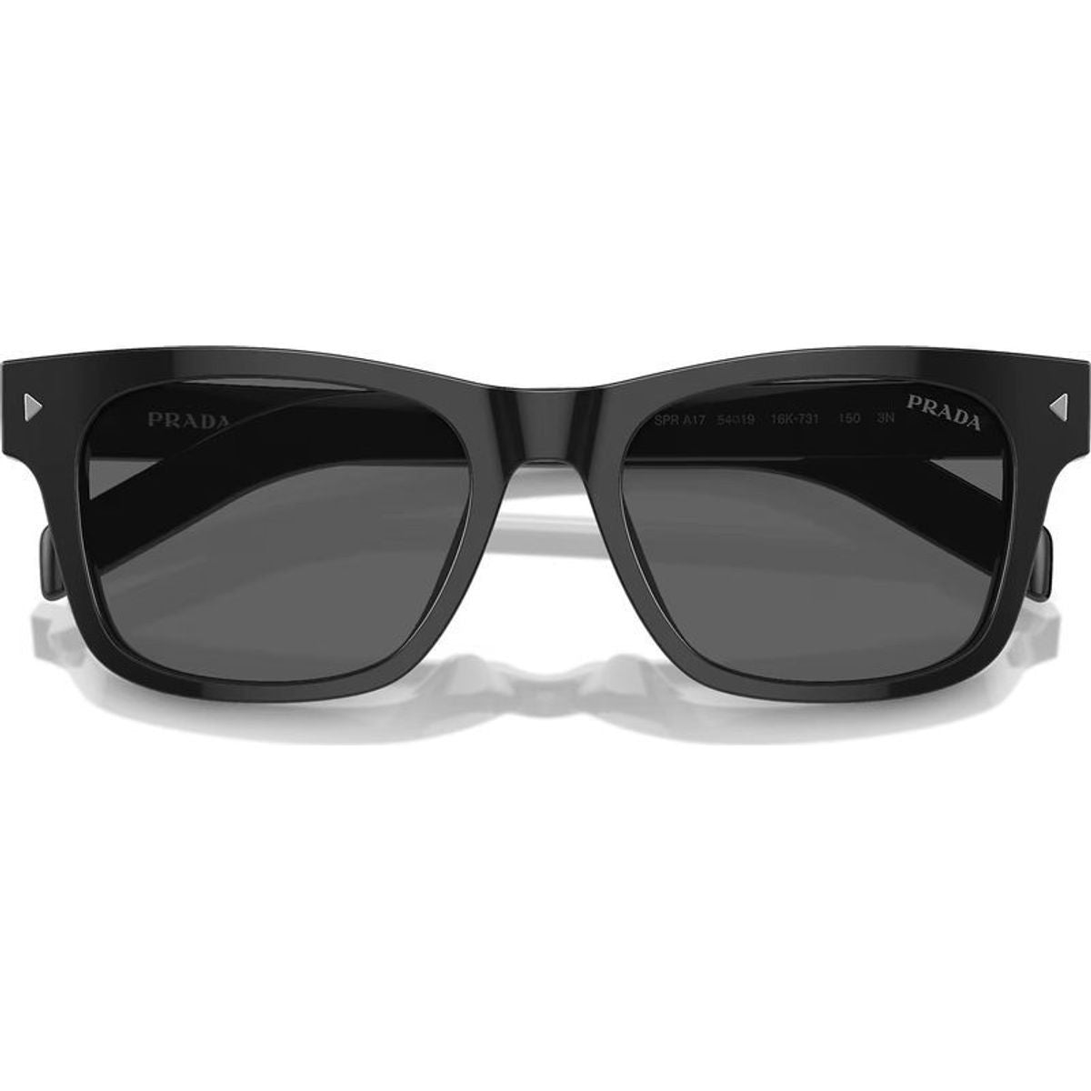 PRA17S, Black/Dark Grey Glass Lenses 54 Eye Size
