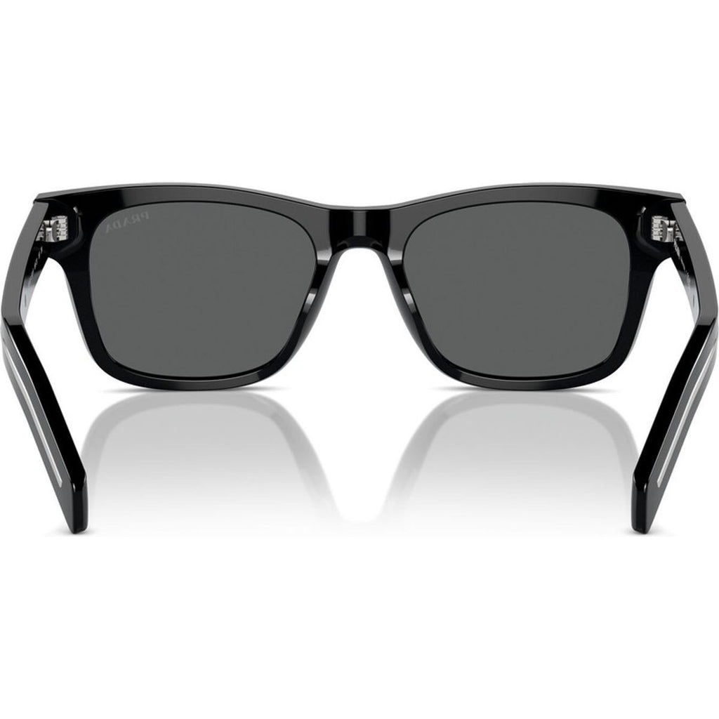 PRA17S, Black/Dark Grey Glass Lenses 54 Eye Size