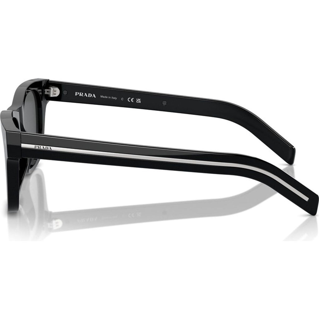 PRA17S, Black/Dark Grey Glass Lenses 54 Eye Size