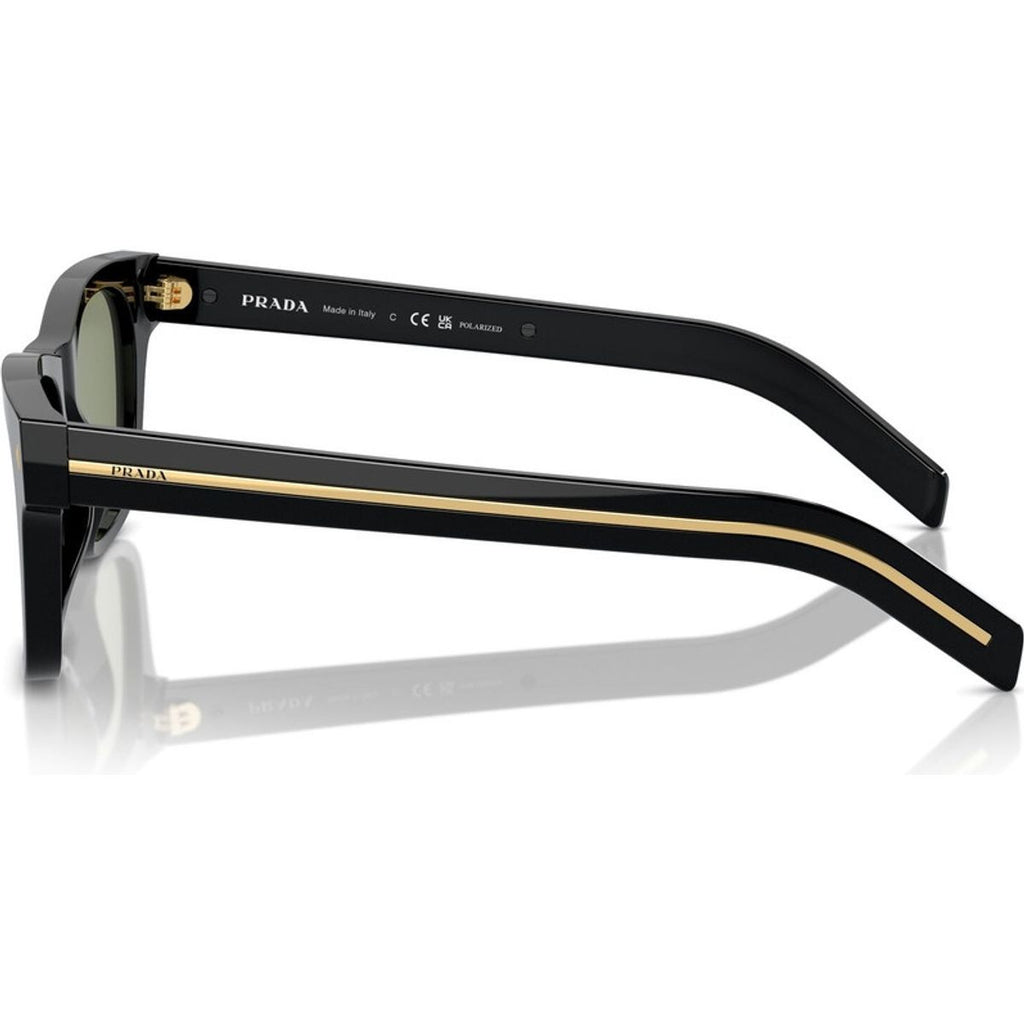 PRA17S, Black/Green Polarised Glass Lenses 54 Eye Size
