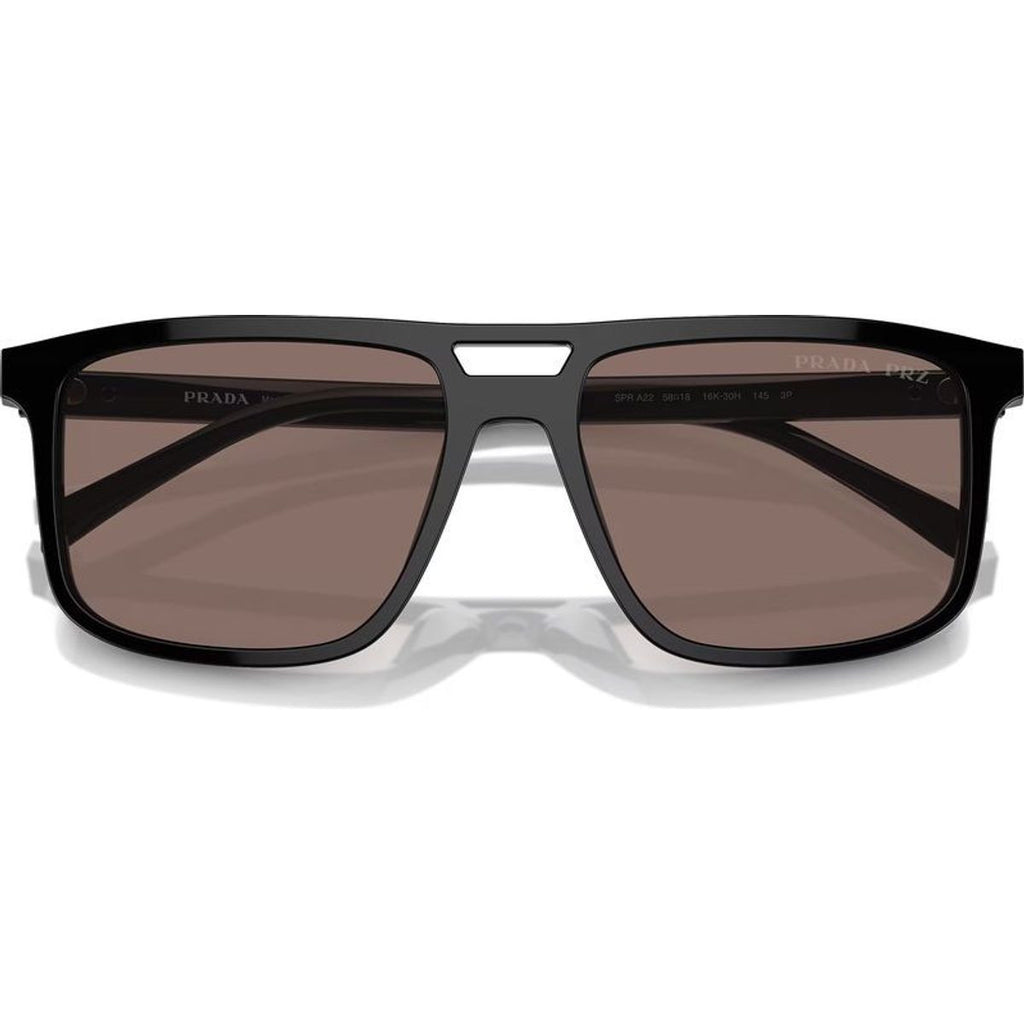 PRA22S, Black/Brown Polarised Lenses 58 Eye Size